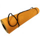 Двухслойный коврик EasyFit для пилатеса, фитнеса и йоги, 183x61 см, толщина 6 мм, TPE/TC, ECO-Friendly, оранжево-черный