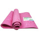 Premium Mat коврик EasyFit для фитнеса и пилатеса с чехлом, 183x61 см, толщина 8 мм, PER, ECO-Friendly, розовый