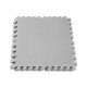 Татамі мат EasyFit SwallowTail (пазл ластівчин хвіст з бортиком), Розмір 120x120 см, Товщина 10 мм, EVA-піна, Сірий