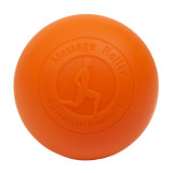 Масажний м'ячик EasyFit, Діаметр 6,5 см, Каучук, для МФР, зняття напруги та самомасажу, Помаранчевий