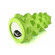 Масажний ролик (валик) EasyFit Grid Roller PRO, Довжина 33 см, Діаметр 14 см, Каркас із високоміцного пластику, Піна EVA з масажною поверхнею 3D, для МФР, фітнесу, йоги та реабілітації, Салатовий