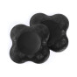 Подставки под колени и локти EasyFit для йоги и фитнеса, 2 штуки, Размер: 20х20 см, Черный