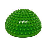 Полусфера массажная киндербол EasyFit, Мягкая, Диаметр 16 см, Высота 8 см, Резина, Зеленый