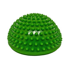 Полусфера массажная киндербол EasyFit, Мягкая, Диаметр 16 см, Высота 8 см, Резина, Зеленый