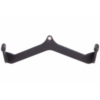 Ручка для тяги EasyFit з широким хватом, Розмір 54х12х10 см, Сталь, Поліуретан (PU), Чорний