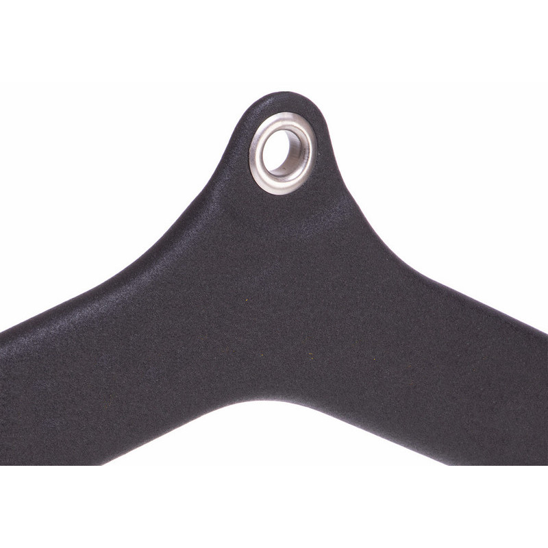 Ручка для тяги EasyFit з широким хватом, Розмір 54х12х10 см, Сталь, Поліуретан (PU), Чорний