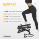 Степер з еспандерами EasyFit Pace-A з прямим кроком (гідравлічний), для фітнесу та кардіо