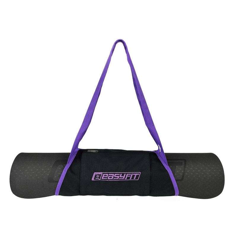 Сумка-переноска EasyFit универсальная, Длина 58 см, Ширина 38 см, Фиолетовый, Для переноски спортивных ковриков любого размера
