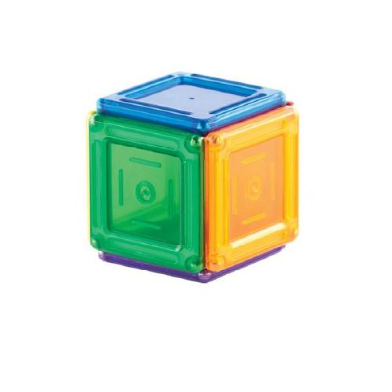 Магнитный конструктор Guidecraft PowerClix Solids, 24 детали