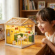 Конструктор-румбокс Mini House серии Интерьер – Кухня (свет)