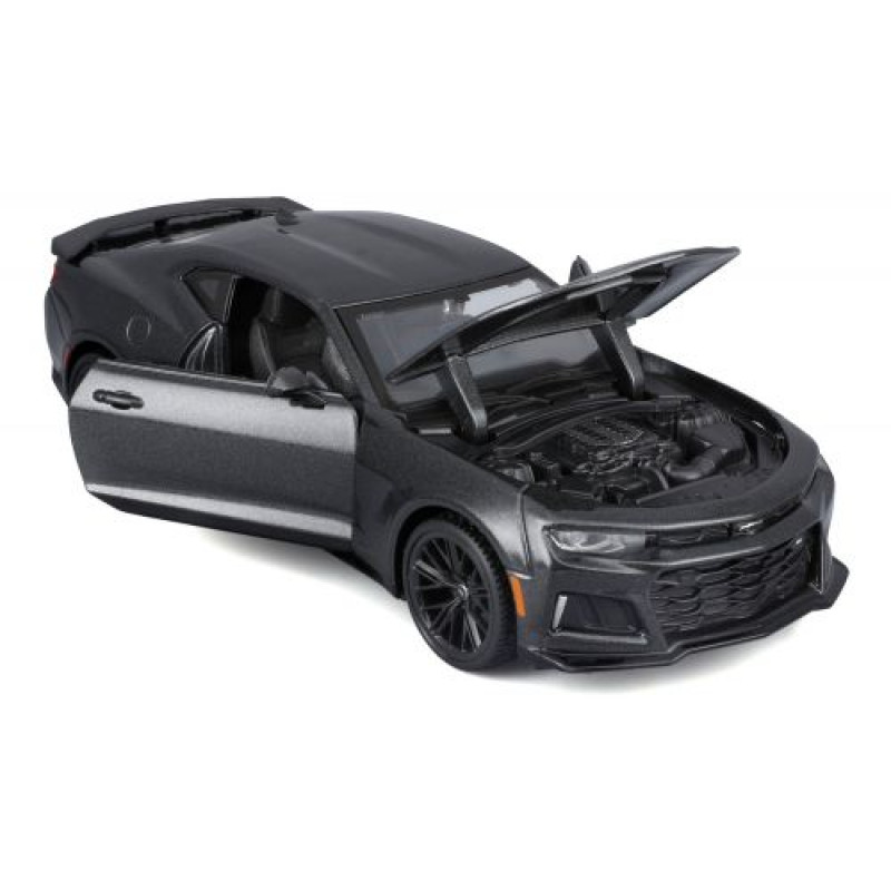 Збірна модель автомобіля 2017 Chevrolet Camaro ZL1, масштаб 1:24 металік сірий