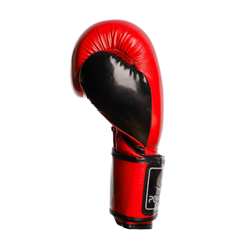 Боксерські рукавиці PowerPlay 3017 Predator Червоні карбон 16 унцій