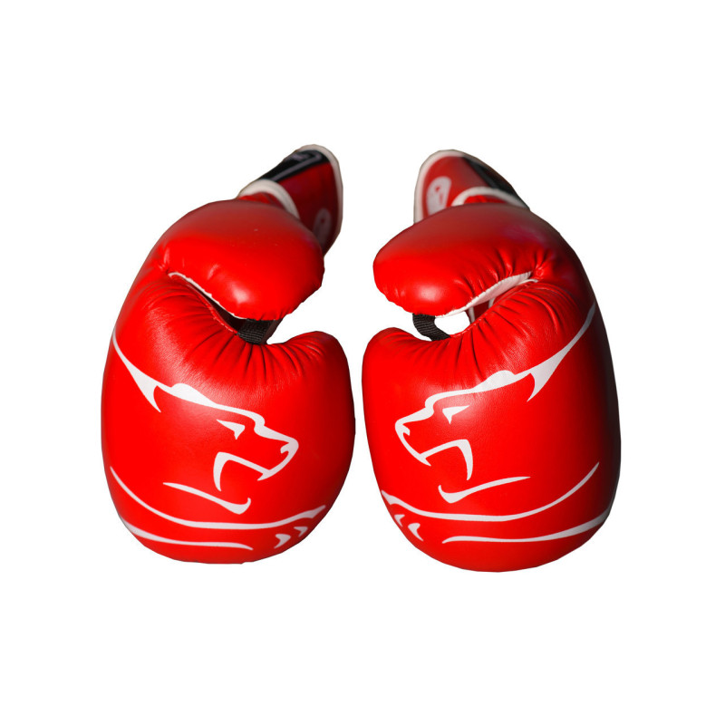 Боксерські рукавиці PowerPlay 3018 Jaguar Червоні 14 унцій