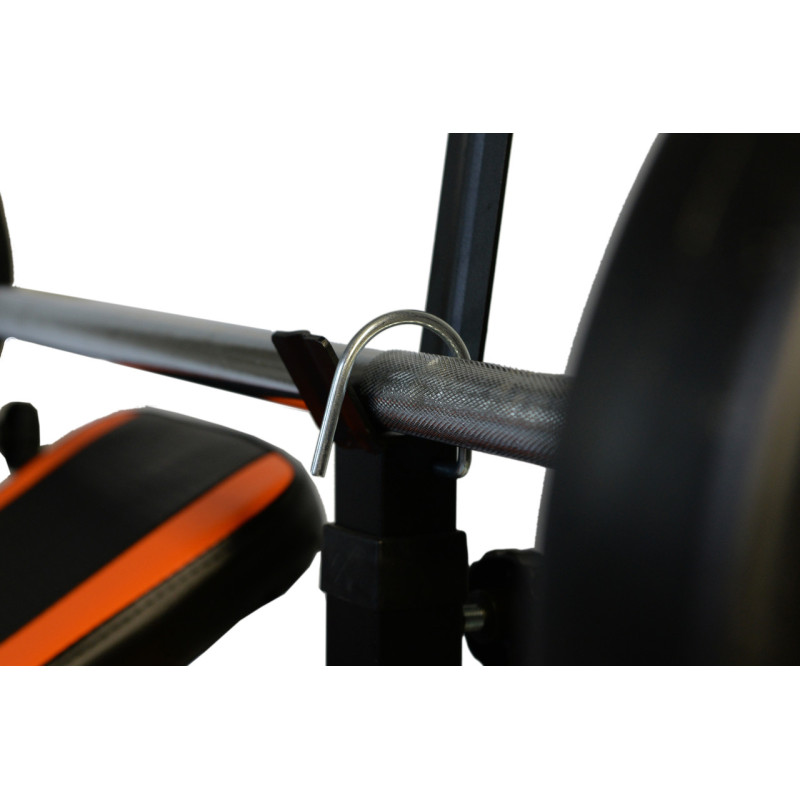 Скамья Для Жима универсальная WCG 0020 с Тягой и партой Скотта + Набор штанга и гантели на 148 кг