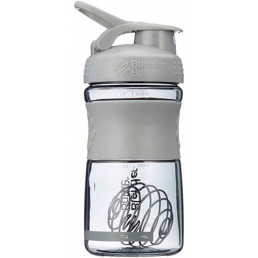 Шейкер спортивний (пляшка) BlenderBottle SportMixer Flip 20oz/590ml Grey