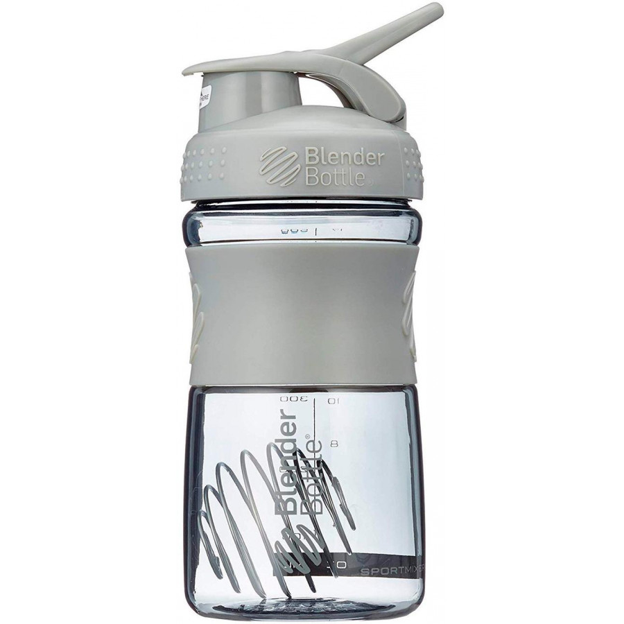 Шейкер спортивний (пляшка) BlenderBottle SportMixer Flip 20oz/590ml Grey
