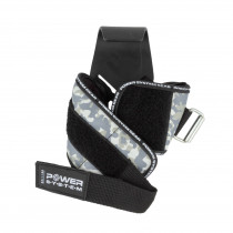 Гаки для тяги на зап'ястя Power System PS-3370 Hooks Camo Black/Grey XL Гаки для тяги на зап'ястя Power System PS-3370 Hooks Camo Black/Grey XL