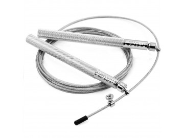 Скакалка швидкісна Power System PS-4064 Ultra Jump Rope Silver (2,75m.)