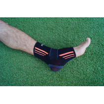 Бандажі на гомілкостоп Power System PS-6022 Ankle Support Evo Black/Orange (2шт.) M Бандажі на гомілкостоп Power System PS-6022 Ankle Support Evo Black/Orange (2шт.) M