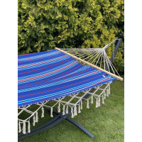 Двухместный гамак с планкой BALI Синий XXL 200х150 WCG