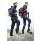 Спортивний рюкзак с дощовиком 25L Crivit Rucksack бордовий