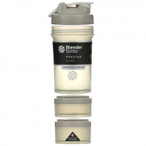 Шейкер спортивний BlenderBottle ProStak 22oz/650ml з 2-ма контейнерами Grey Шейкер спортивний BlenderBottle ProStak 22oz/650ml з 2-ма контейнерами Grey
