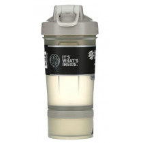 Шейкер спортивний BlenderBottle ProStak 22oz/650ml з 2-ма контейнерами Grey Шейкер спортивний BlenderBottle ProStak 22oz/650ml з 2-ма контейнерами Grey