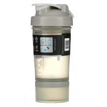 Шейкер спортивний BlenderBottle ProStak 22oz/650ml з 2-ма контейнерами Grey Шейкер спортивний BlenderBottle ProStak 22oz/650ml з 2-ма контейнерами Grey