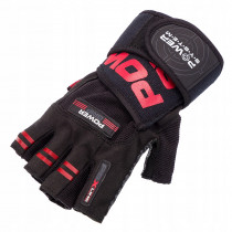 Рукавички для фітнесу Power System PS-2800 Power Grip Red L Рукавички для фітнесу Power System PS-2800 Power Grip Red L