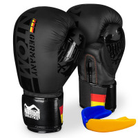 Боксерские перчатки Phantom Germany Black 10 унций