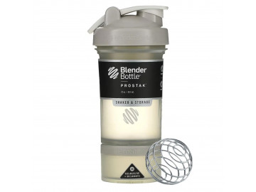 Шейкер спортивний BlenderBottle ProStak 22oz/650ml з 2-ма контейнерами Grey