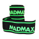 Бинты на колени MadMax MFA-299 Knee Wraps Black/Green, Технология Non slide&slip, Длина 2 м, Ширина 8 см, Хлопок PU, Спандекс, Черно-зеленый