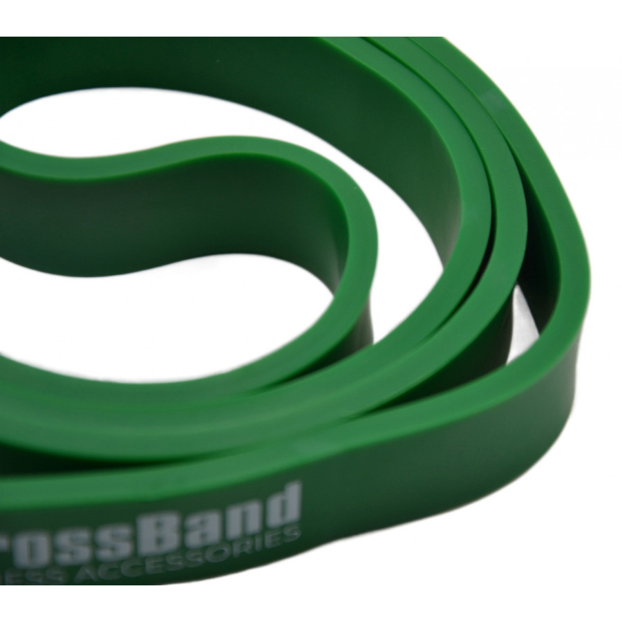 Еспандер-петля (гумка для фітнесу і кроссфіту) PowerPlay 4115 Power Band Зелена (16-32kg)