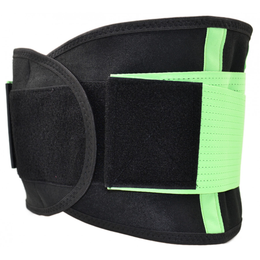 Пояс компресійний MadMax MFA-277 Slimming belt Black/neon green L