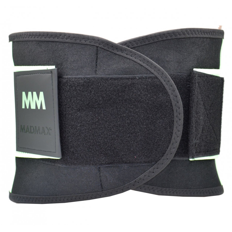Пояс компресійний MadMax MFA-277 Slimming belt Black/neon green L