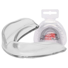 Капа боксерская PowerPlay 3317 SR взрослая (возраст 11+) прозрачная