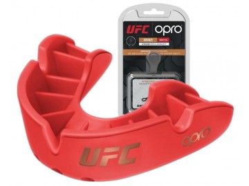 Капа OPRO Bronze UFC доросла (вік 11+) Red (ufc.102512002)