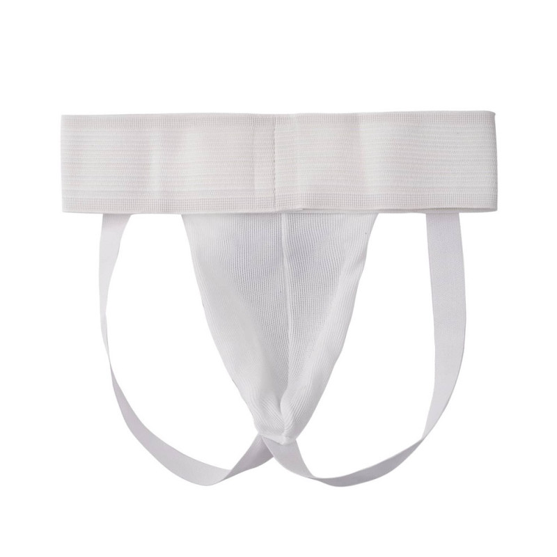Захист паху PowerPlay 3028, Розмір М, Бавовна, Спандекс, Пластикова мушля, Білий