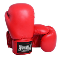 Боксерские перчатки PowerPlay 3004 Classic Красные 18 унций