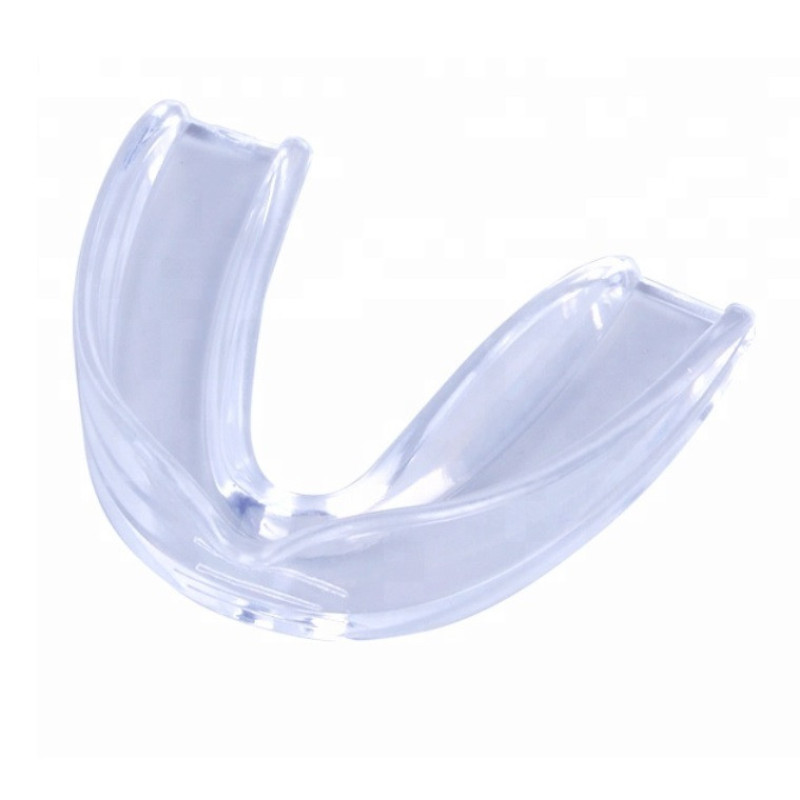 Капа боксерська PowerPlay 3317 SR доросла (вік 11+) прозора