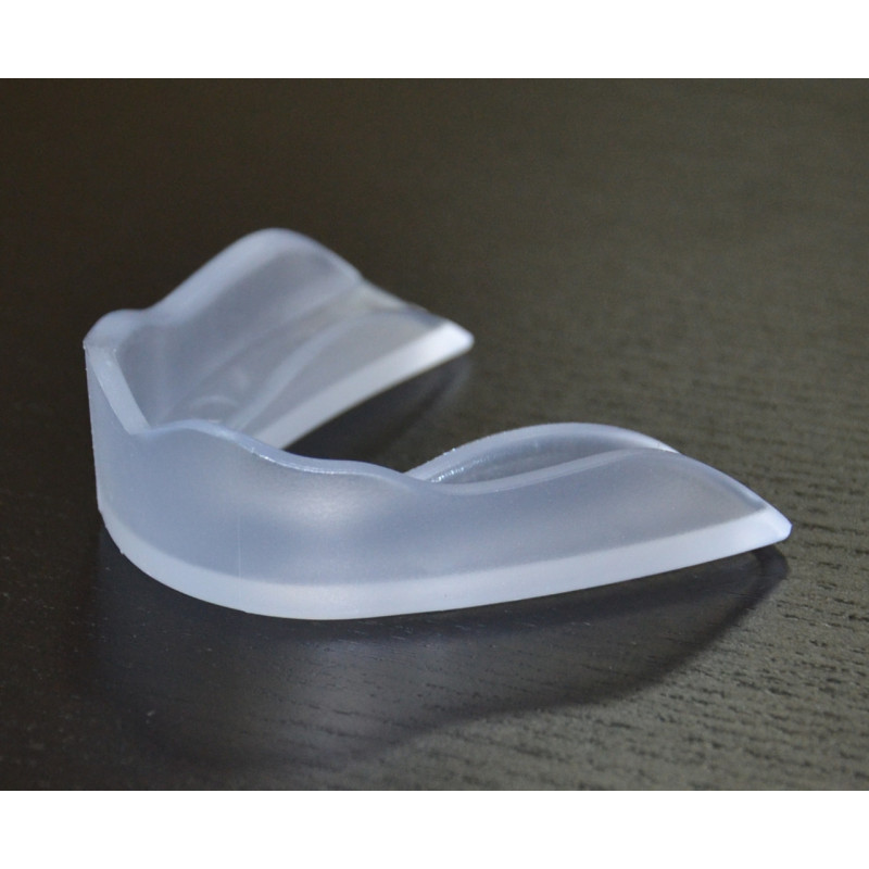 Капа боксерська PowerPlay 3317 SR доросла (вік 11+) прозора