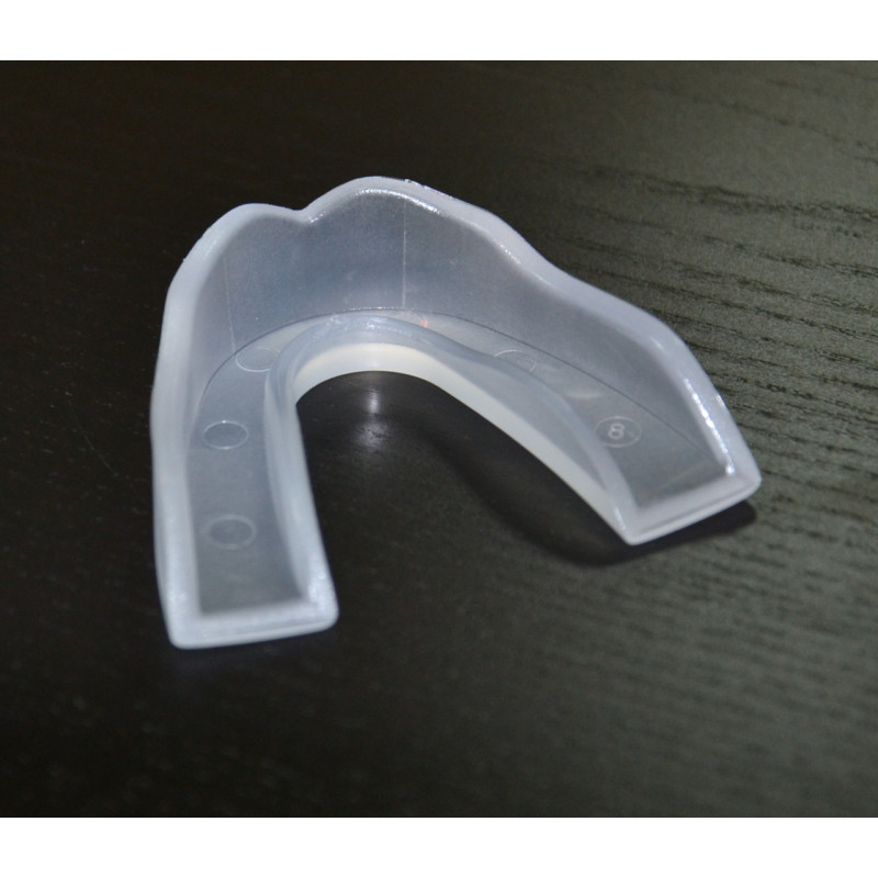 Капа боксерська PowerPlay 3317 SR доросла (вік 11+) прозора