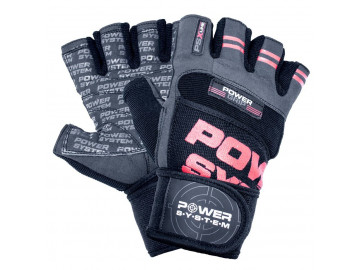 Рукавички для фітнесу Power System PS-2800 Power Grip Red L