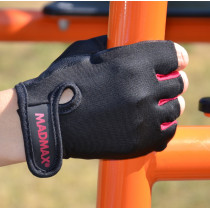 Рукавички для фітнесу MadMax MFG-251 Rainbow Rubine Red M Рукавички для фітнесу MadMax MFG-251 Rainbow Rubine Red M