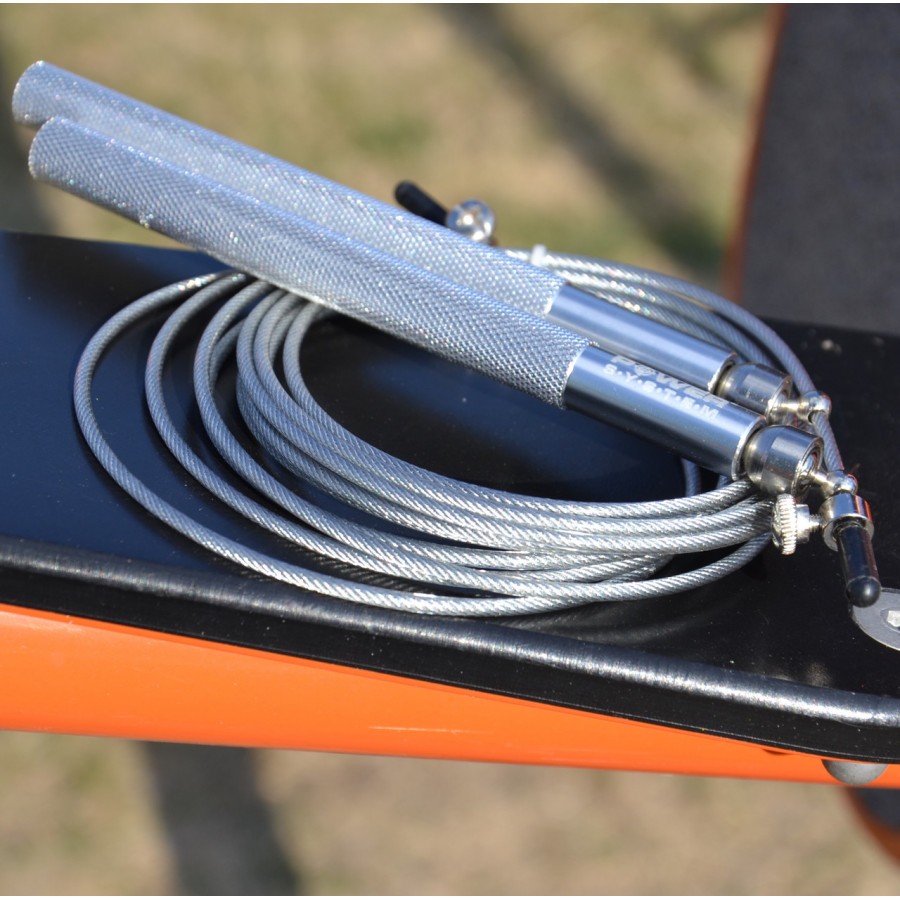 Скакалка швидкісна Power System PS-4064 Ultra Jump Rope Silver (2,75m.)