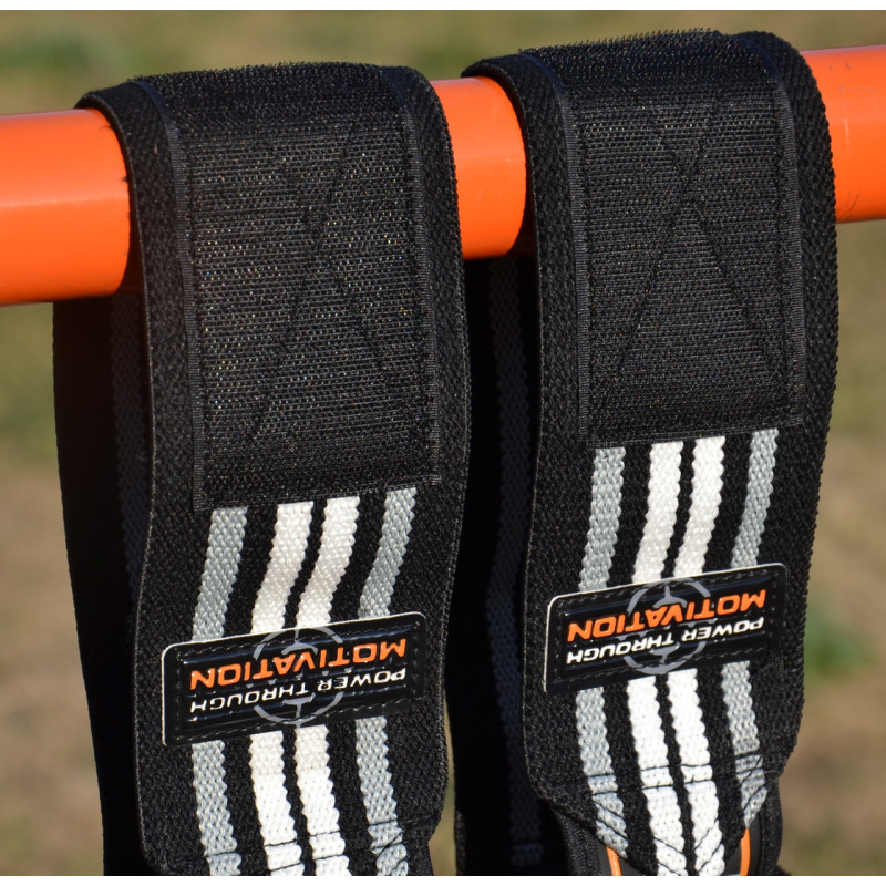 Кистьові бинти Power System PS-3500 Wrist Wraps Grey/Black