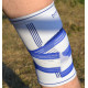 Наколінник Power System PS-6008 Knee Support Pro Blue/White (1шт.) L/XL