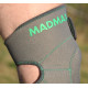 Наколінник MadMax MFA-295 Zahoprene Universal Knee Support Dark Grey/Green (1шт.)