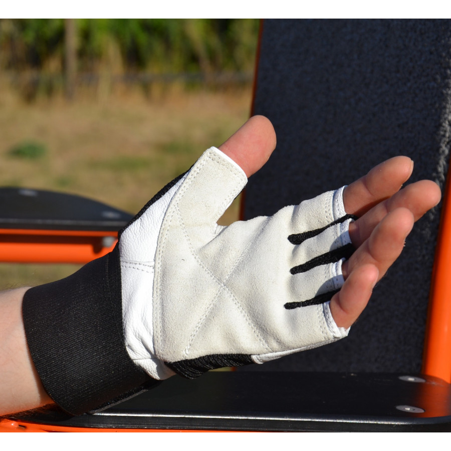 Рукавички для фітнесу MadMax MFG-269 Professional White S
