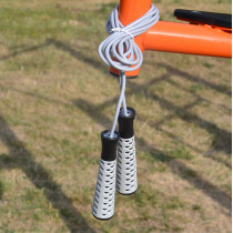 Скакалка PowerPlay 4206 Jump Rope PRO+ Сіро-чорна (2,75m.) Скакалка PowerPlay 4206 Jump Rope PRO+ Сіро-чорна (2,75m.)